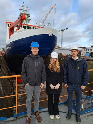 Werftbesuch auf der "Polarstern"