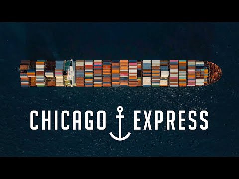 Film an Bord des Ausbildungsschiffs "Chicago Express" von Hapag-Lloyd